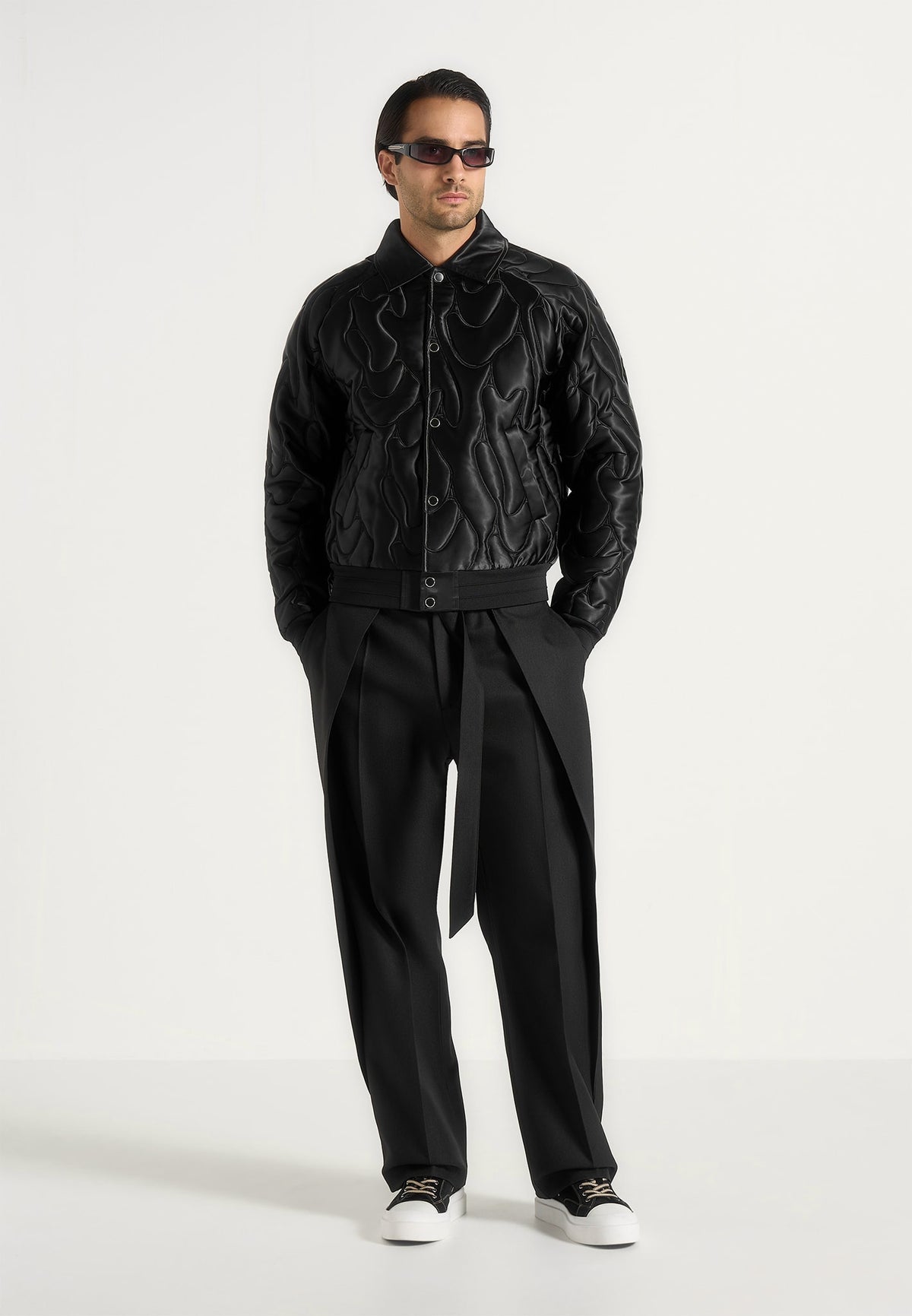 ugo-satin-embroidered-jacket-black
