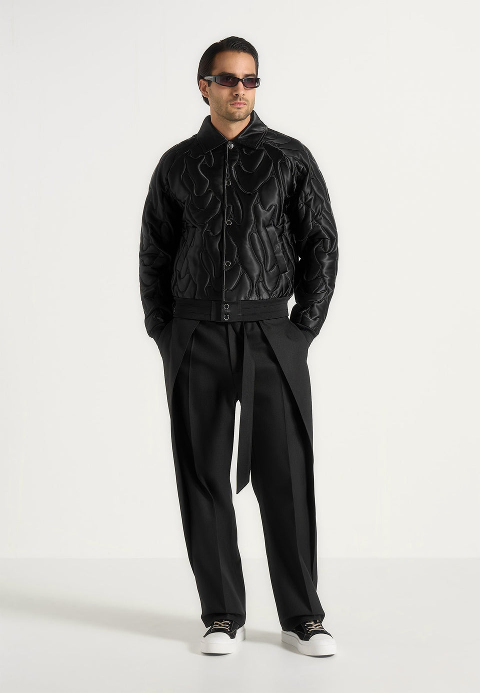 ugo-satin-embroidered-jacket-black