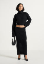 lyra-knit-maxi-skirt-with-foldover-black-1