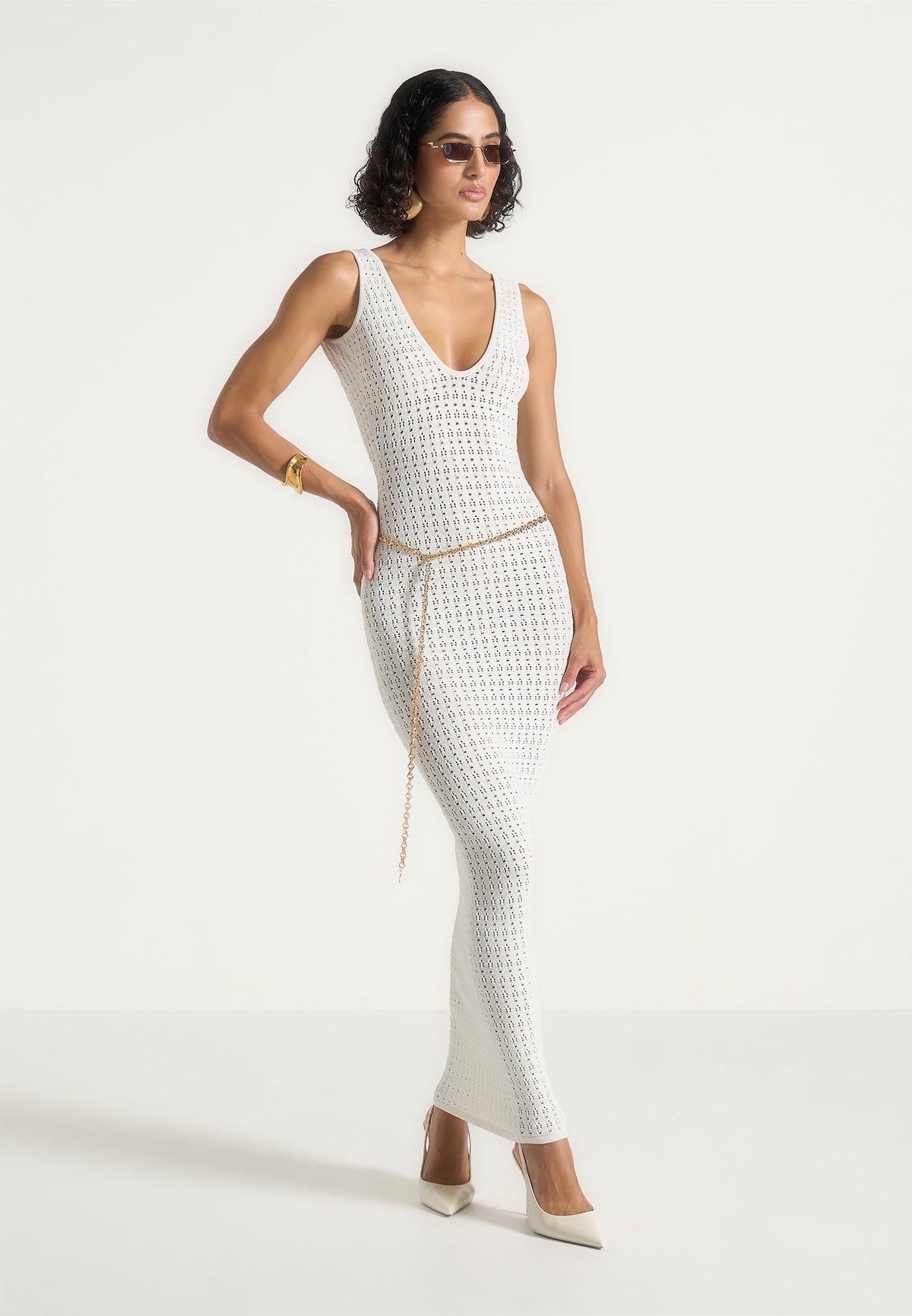 myriam-pointelle-plunge-maxi-dress-with-chain-cream