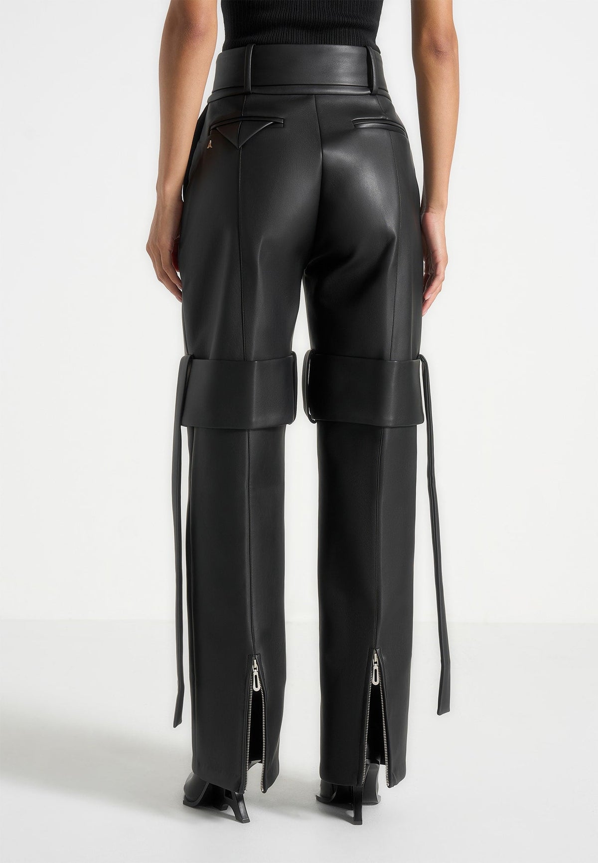 isabelle-leather-belted-strap-detail-trousers-black