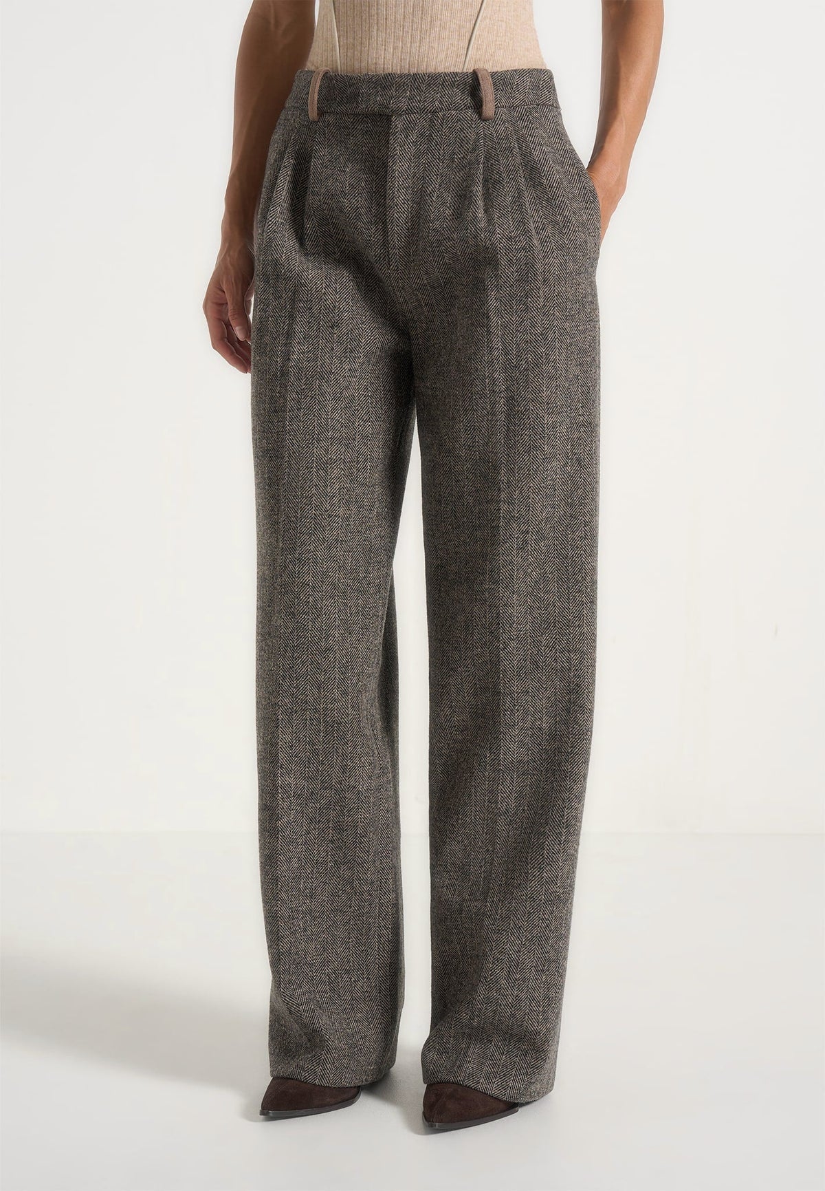 julie-herringbone-wool-twin-pleat-trousers-grey