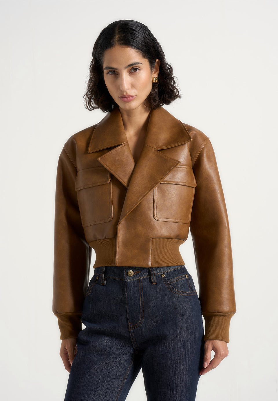 cosette-vintage-leather-lapel-bomber-jacket-brown