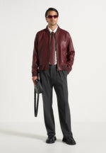 arman-leather-bomber-jacket-wine-red
