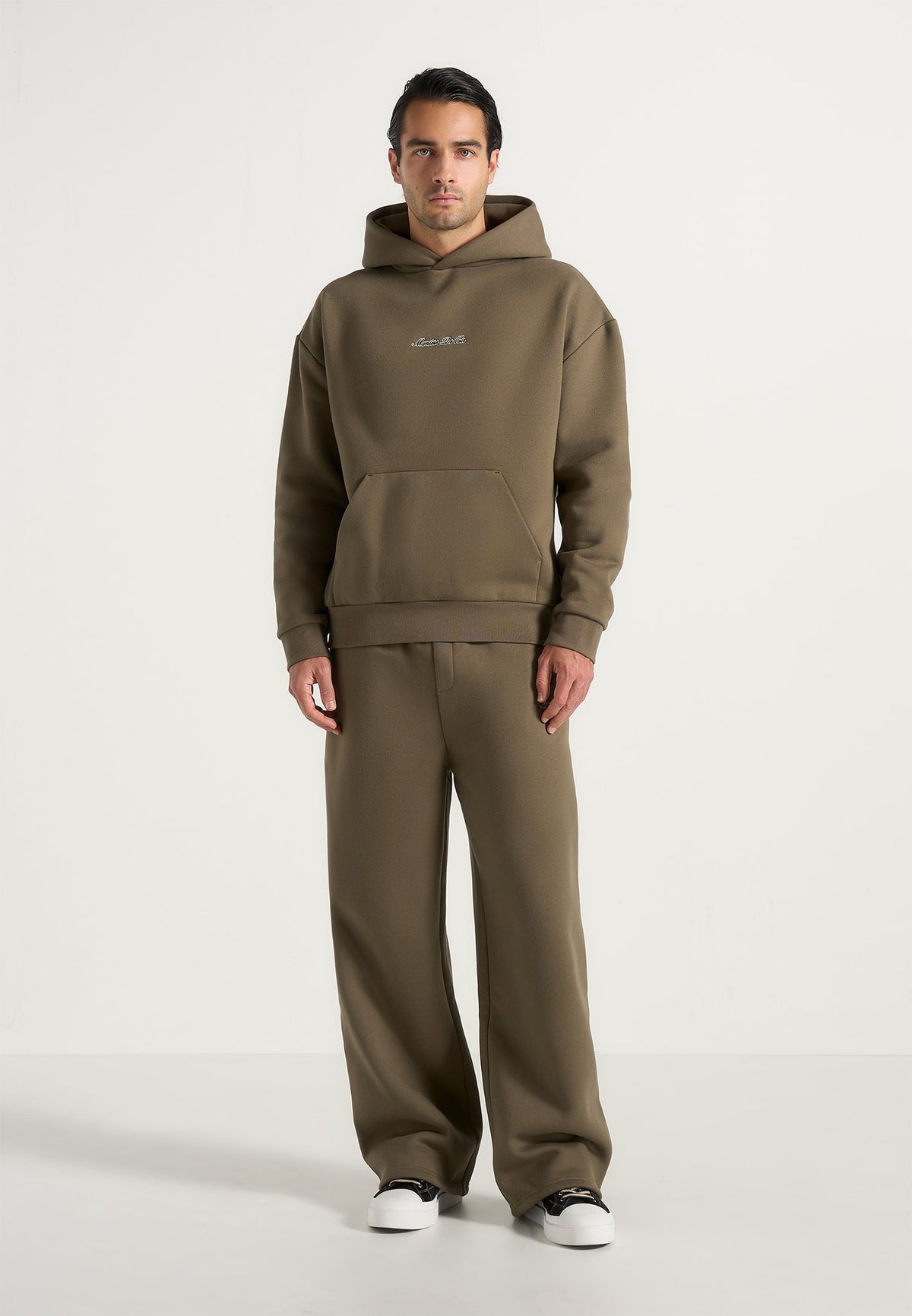 JS001 - Unisex Signature Relaxed Fit Hoodie - Olive