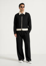 keith-twill-contrast-jacket-black