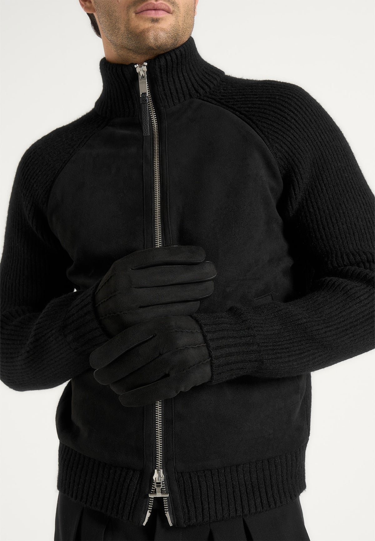 mario-suede-gloves-black