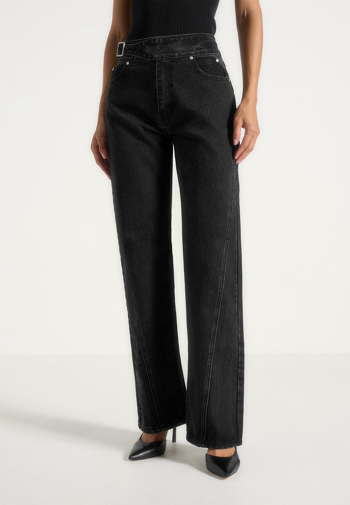 loane-twist-leg-boyfriend-jeans-with-waist-adjuster-washed-black