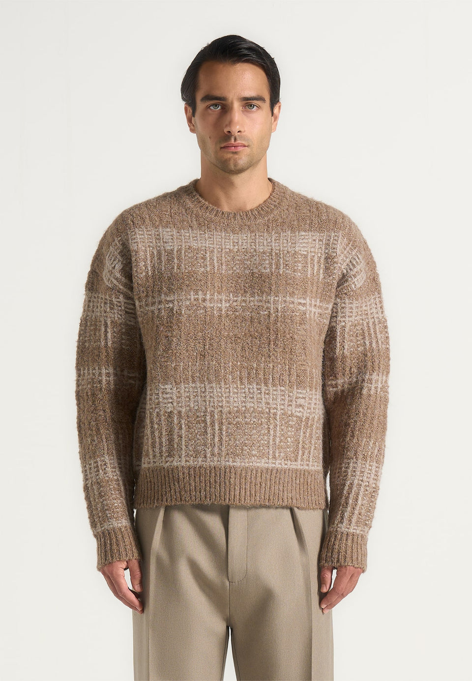 ayden-check-wool-knit-jumper-taupe-beige
