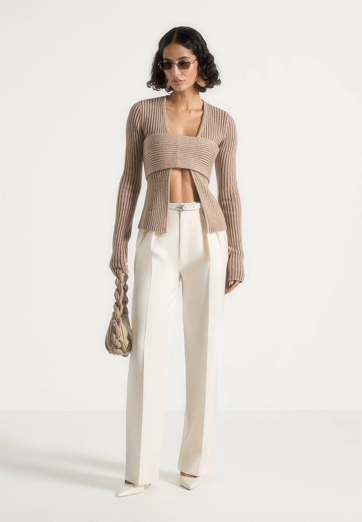 marisa-2-in-1-knit-bandeau-cardigan-beige