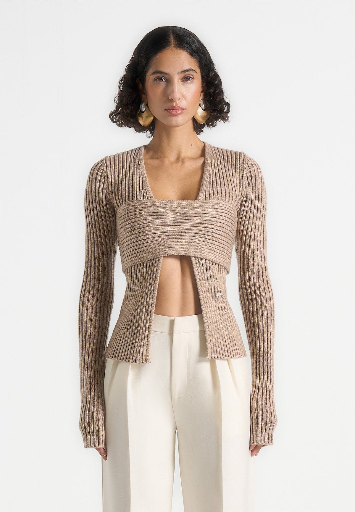 marisa-2-in-1-knit-bandeau-cardigan-beige
