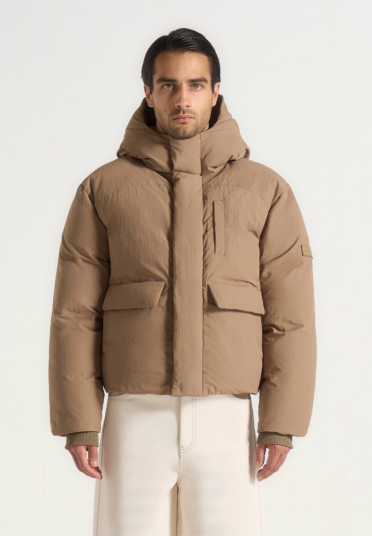 casey-unisex-minimal-raglan-puffer-jacket-taupe