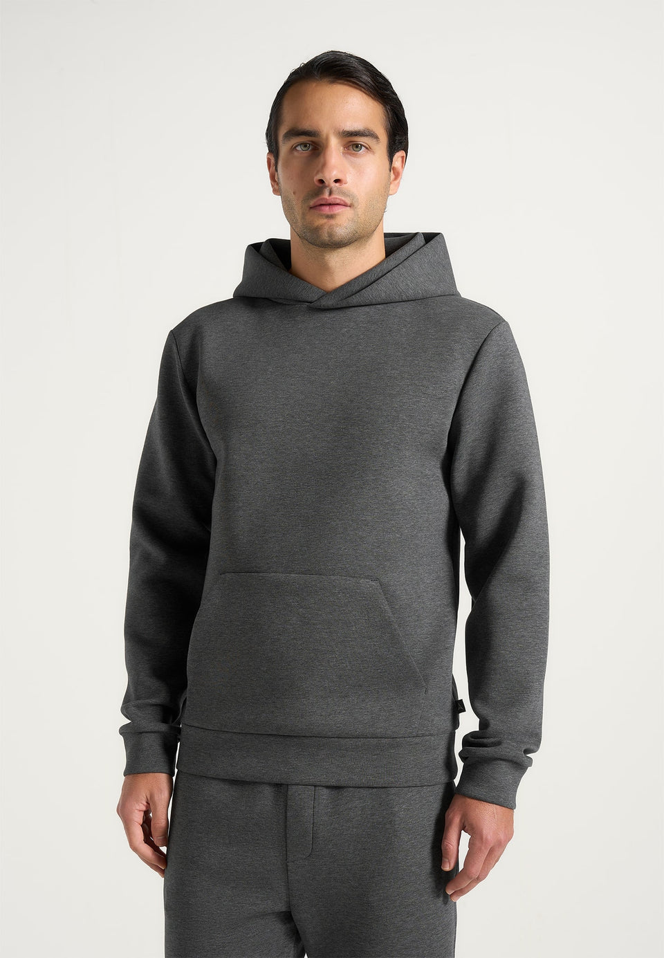 js007-neoprene-minimal-regular-fit-hoodie-charcoal-grey