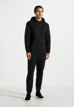 js007-neoprene-minimal-regular-fit-hoodie-black