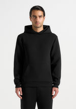 js007-neoprene-minimal-regular-fit-hoodie-black