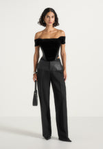 fae-velvet-and-leather-off-the-shoulder-corset-top-black