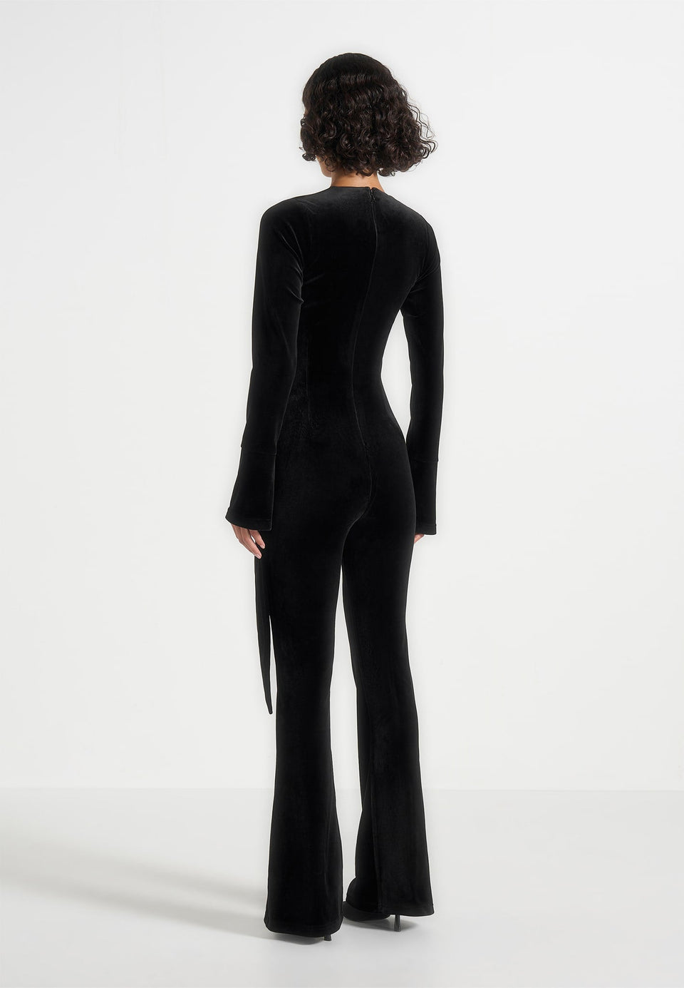 solel-velour-wrap-jumpsuit-black