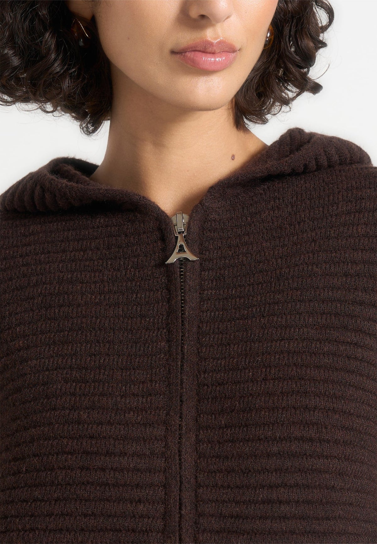 eden-unisex-ribbed-knit-zip-up-hoodie-brown