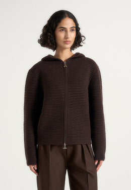 eden-unisex-ribbed-knit-zip-up-hoodie-brown