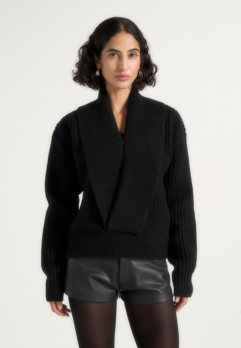 azra-plunge-knit-jumper-black-1