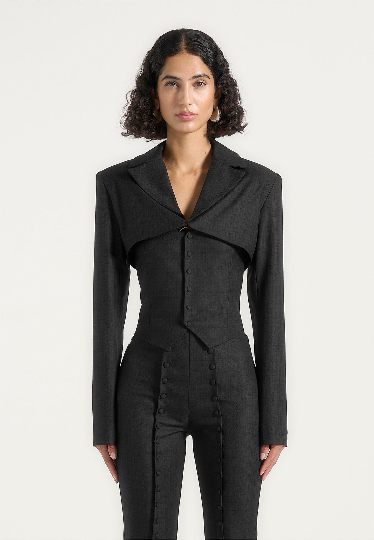 lise-cropped-tailored-blazer-and-button-detail-bandeau-black