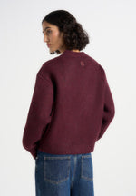 charlie-unisex-knitted-cardigan-wine-red