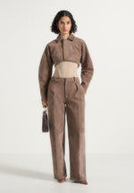 elya-suede-super-cropped-jacket-taupe