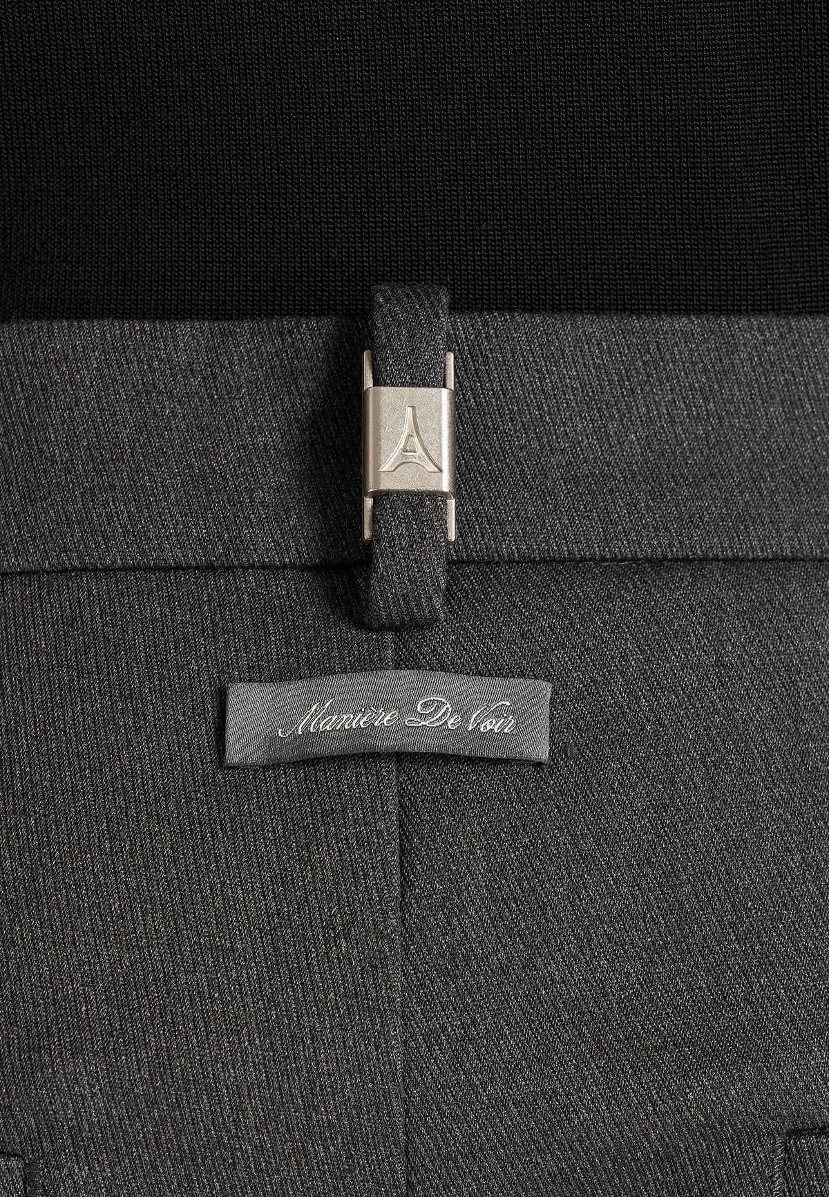 Boris - Tailored Wool-Blend Button Cuff Pants - Grey