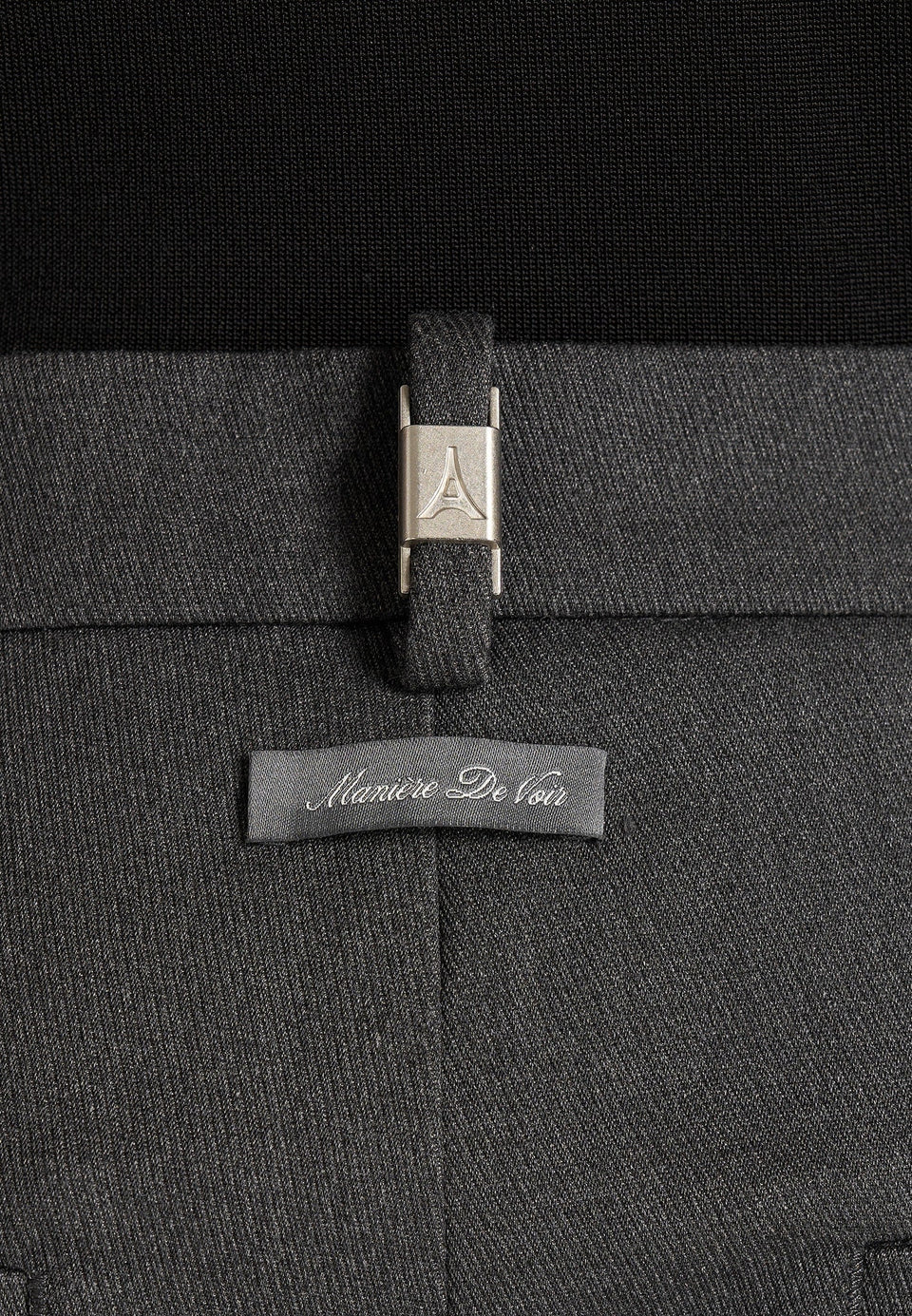 Boris - Tailored Wool-Blend Button Cuff Pants - Grey