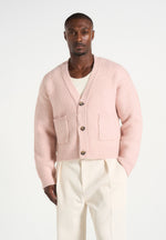 charlie-unisex-knitted-cardigan-pale-pink