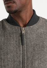 leandro-herringbone-wool-bomber-jacket-grey