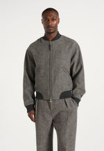 leandro-herringbone-wool-bomber-jacket-grey