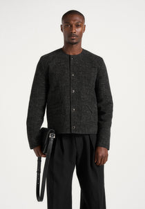 Melvin - Textured Jacket - Black