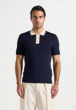 roux-contrast-detail-luxe-knit-polo-shirt-navy