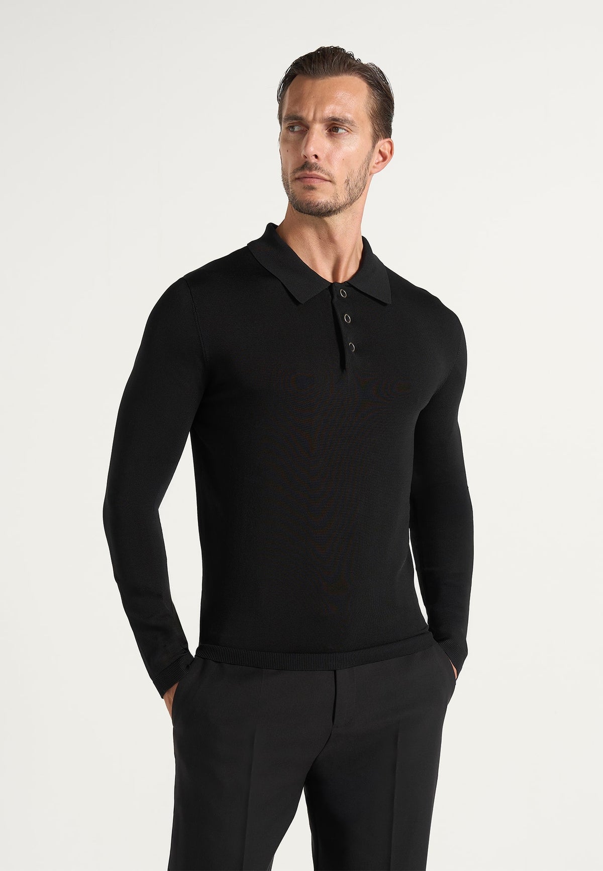 lucien-core-knitted-sheen-long-sleeve-polo-top-1