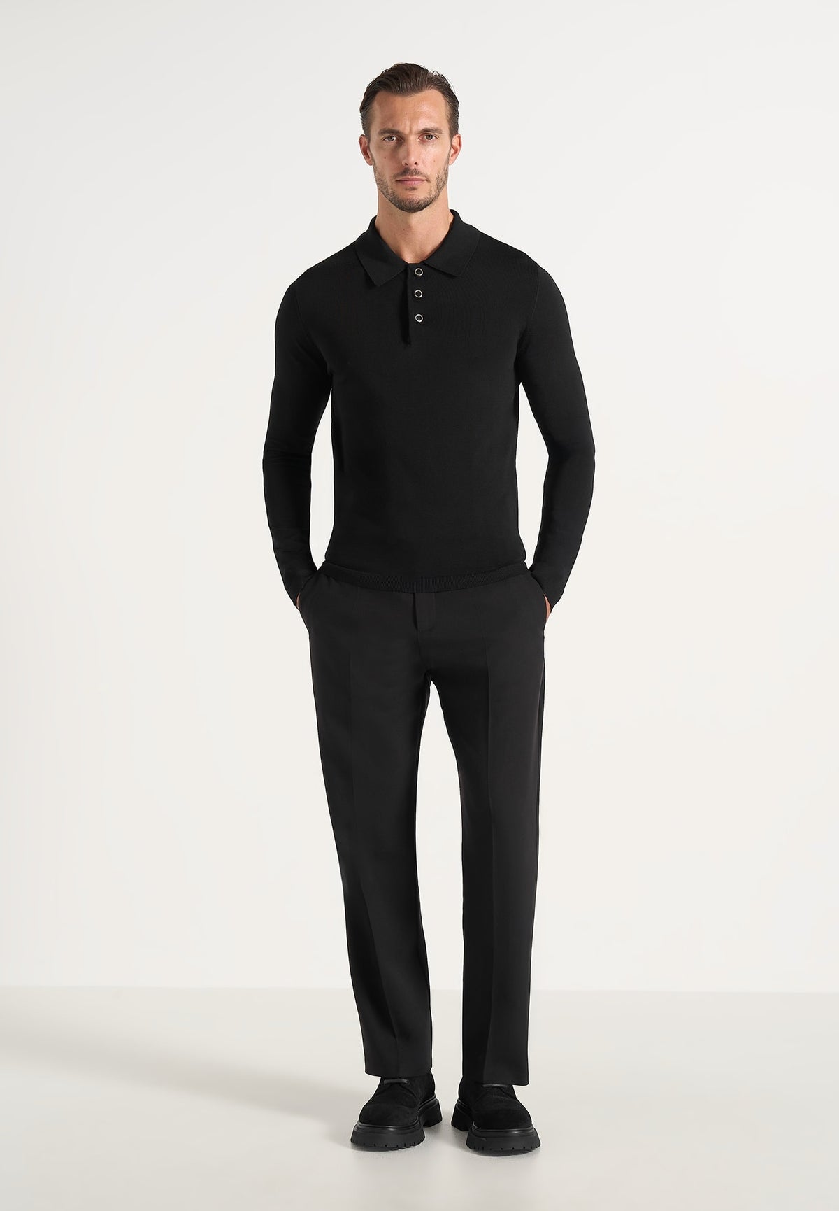 lucien-core-knitted-sheen-long-sleeve-polo-top-1