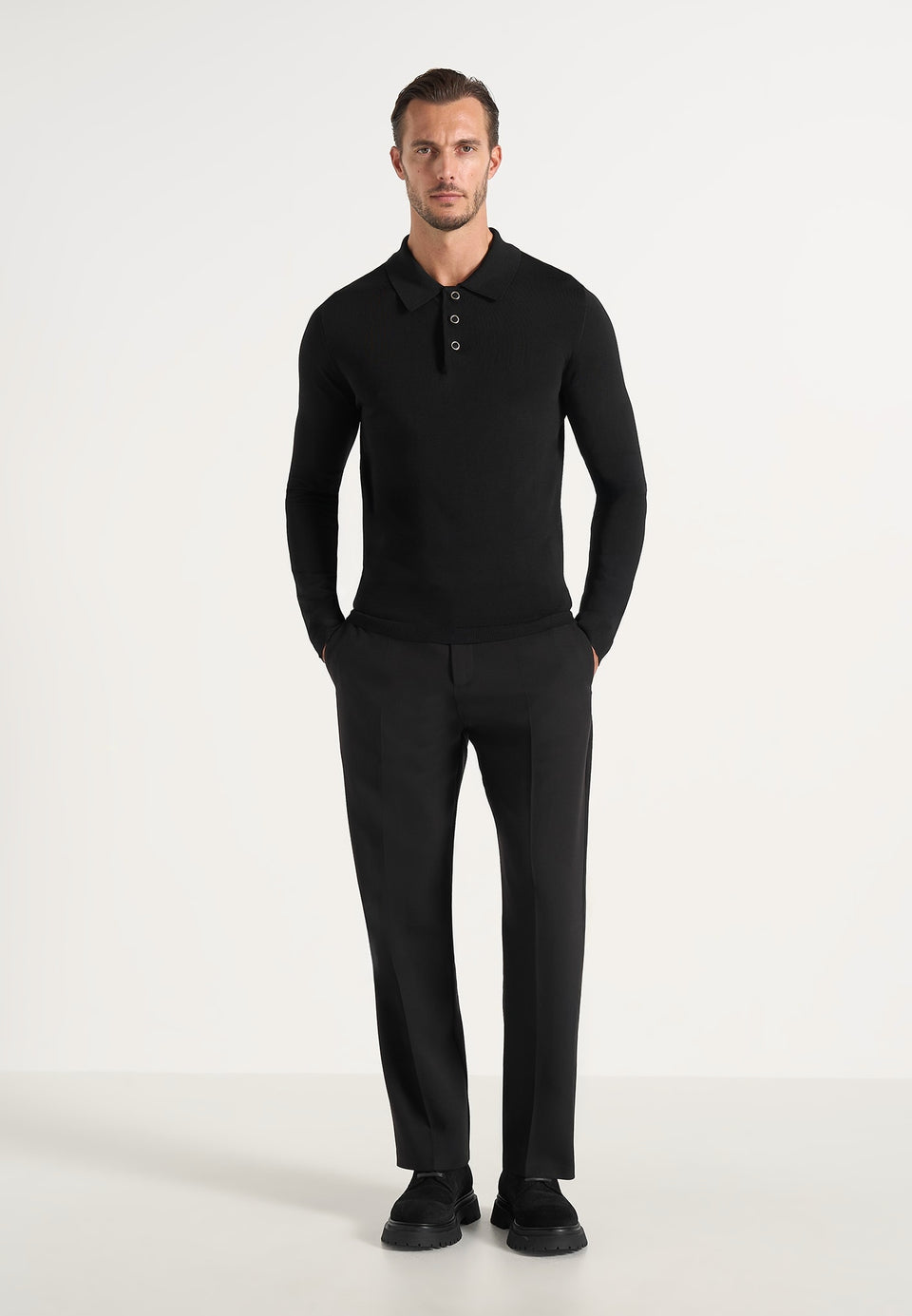 lucien-core-knitted-sheen-long-sleeve-polo-top-1