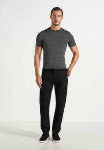 DN001 - Tapered Fit Denim Jeans - Black