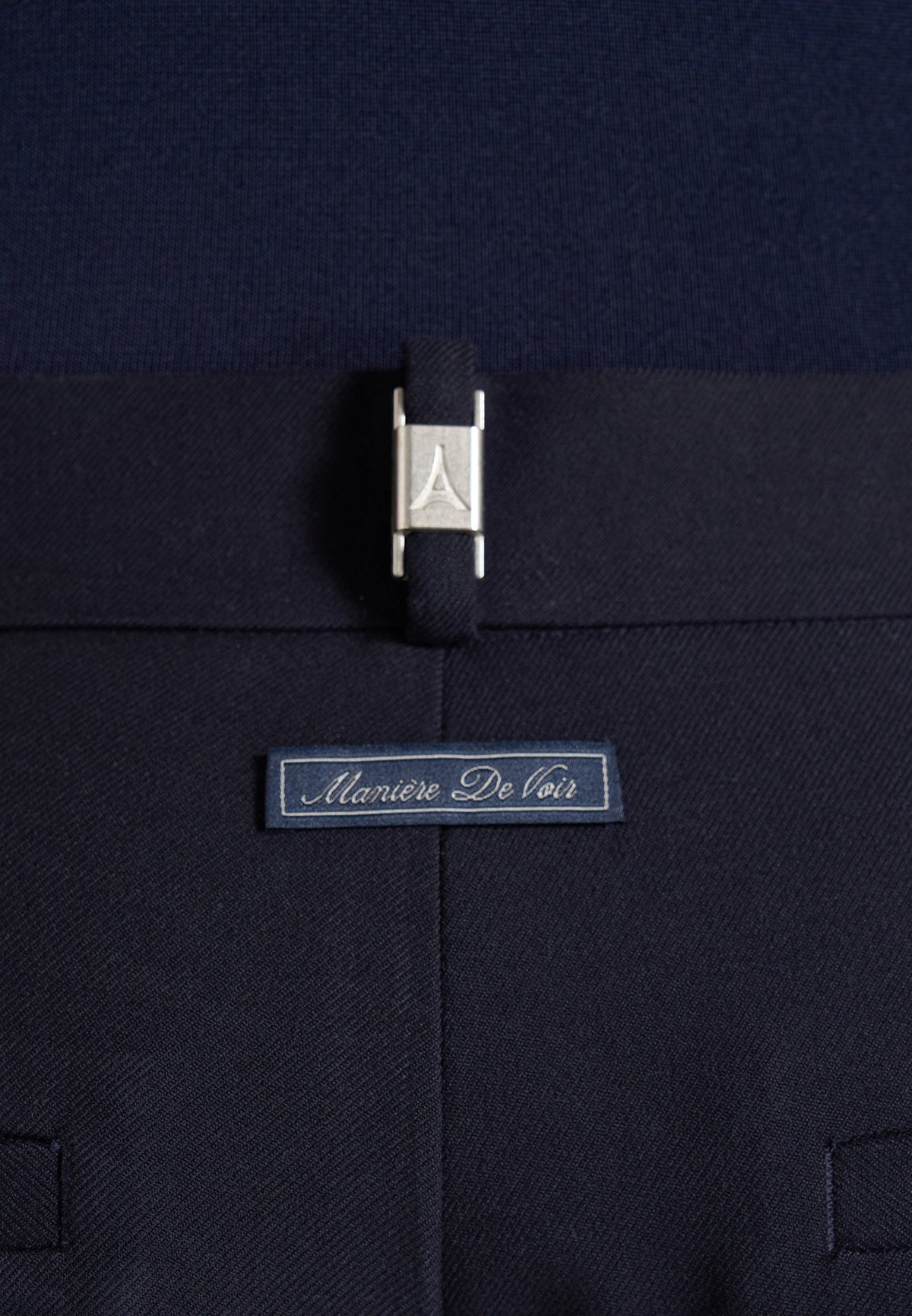 Hubert - Slim Fit Wool-Blend Dress Pants - Dark Navy