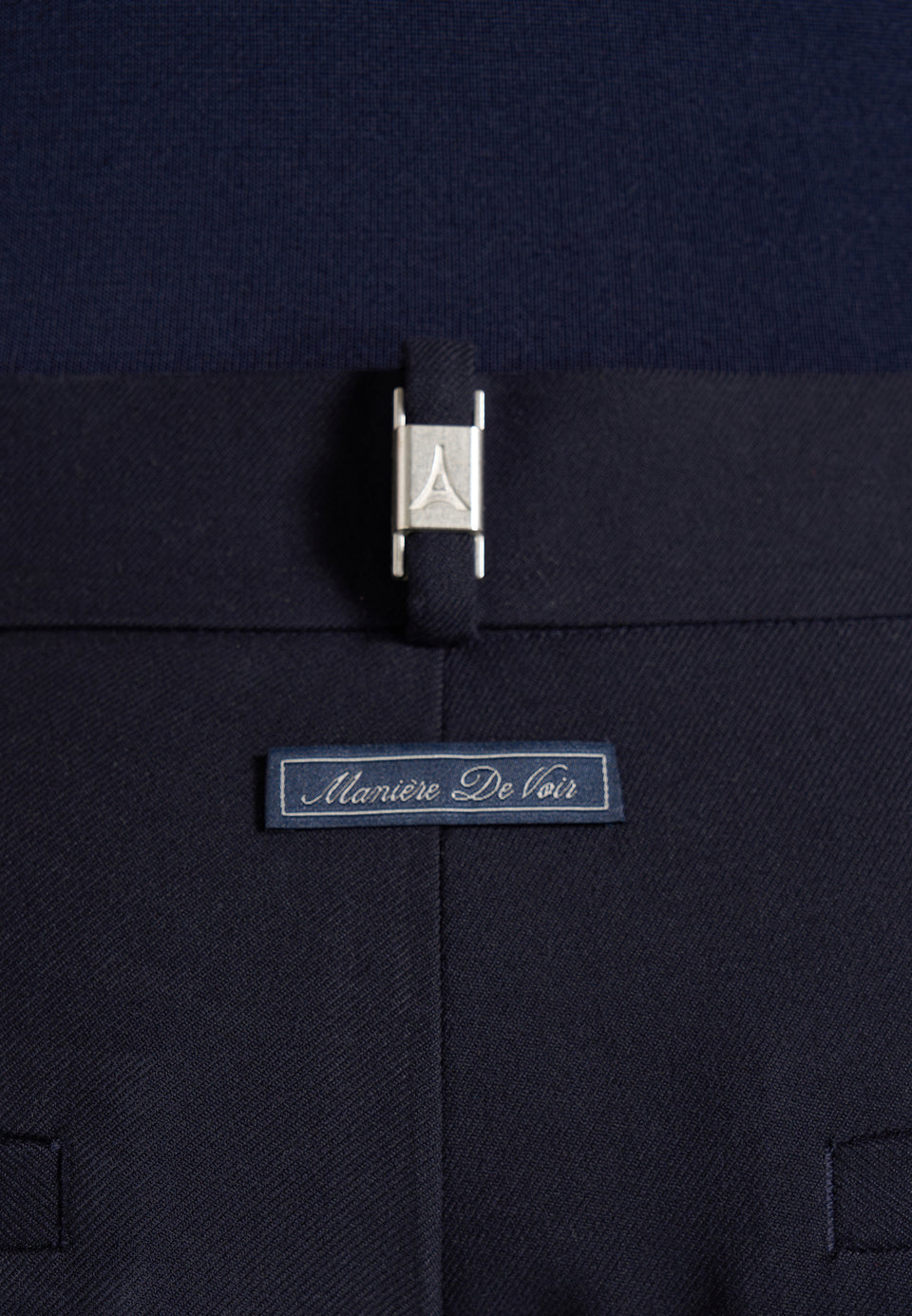 Hubert - Slim Fit Wool-Blend Dress Pants - Dark Navy