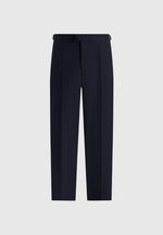 Hubert - Slim Fit Wool-Blend Dress Pants - Dark Navy