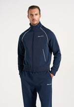 Signature Piped Track Jacket - Dark Navy