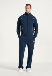Signature Piped Track Jacket - Dark Navy