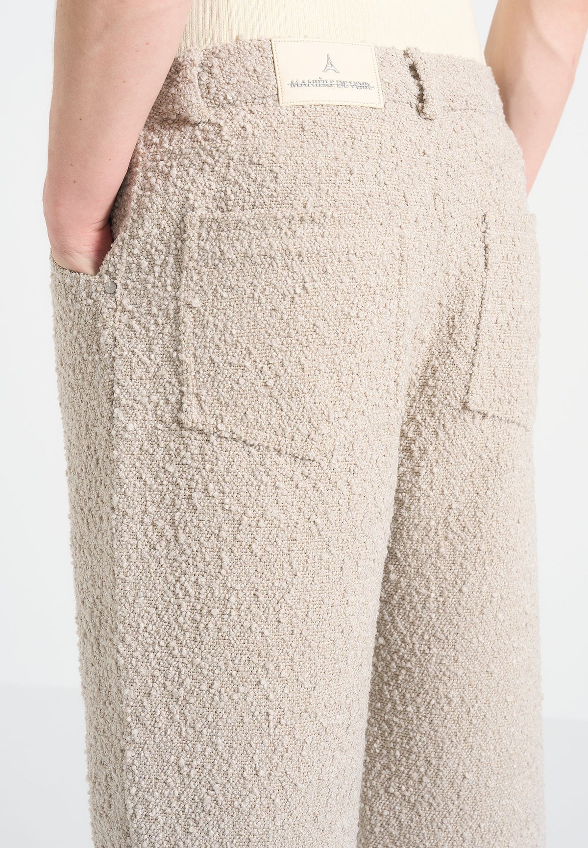 arnault-boucle-pleated-jeans-beige