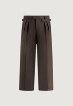 pierre-twin-pleat-melange-tailored-trousers-brown