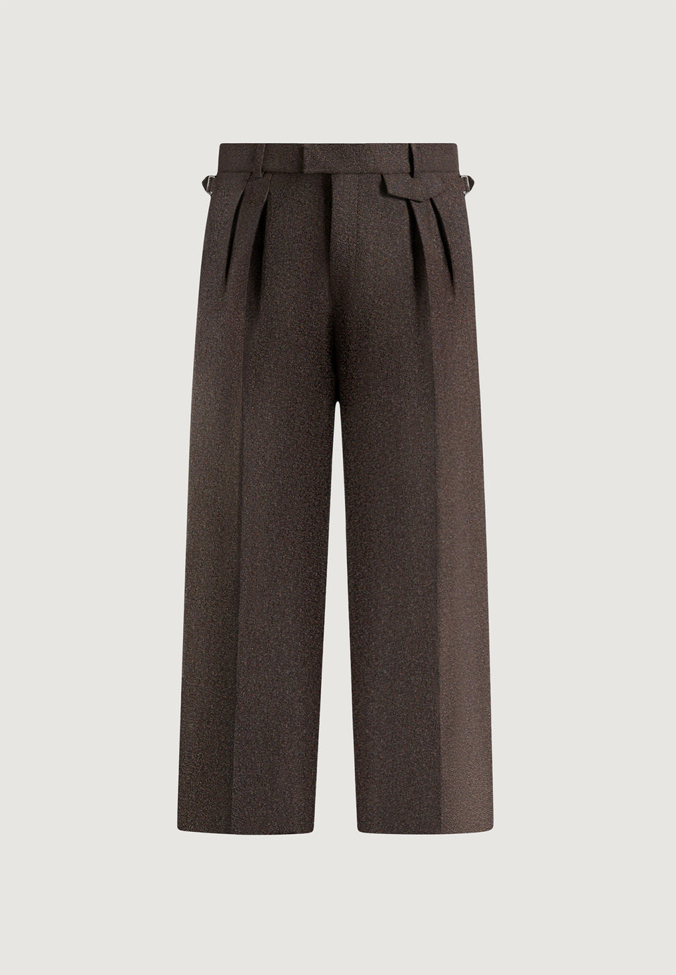 pierre-twin-pleat-melange-tailored-trousers-brown