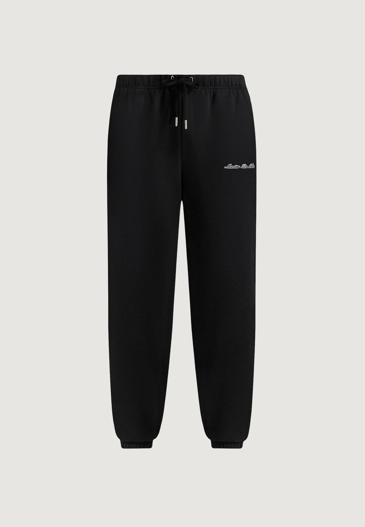 JS005 - Signature Regular Fit Cuffed Sweatpants - Black