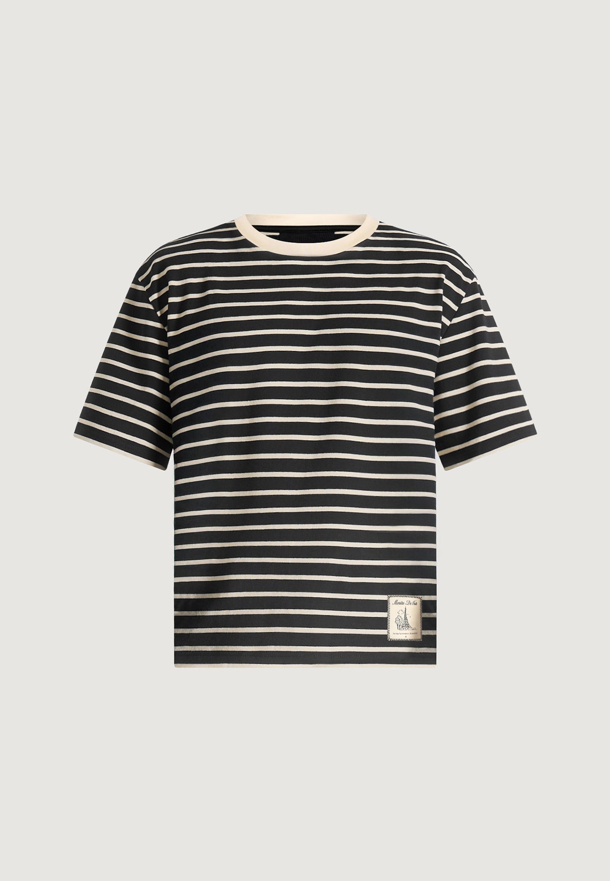 riley-unisex-striped-relaxed-fit-cotton-t-shirt-black-cream