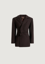 oversized-wool-asymmetric-blazer-dress-brown