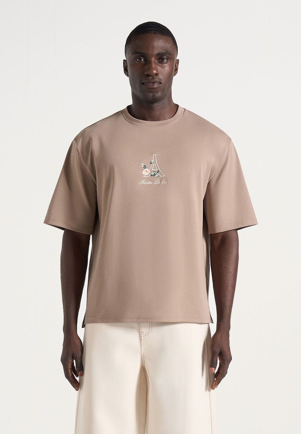 ts008-unisex-floral-eiffel-cotton-t-shirt-taupe